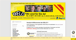 Desktop Screenshot of belo-shop.de